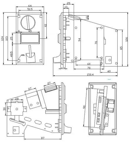 Монетоприемник eu9 схема