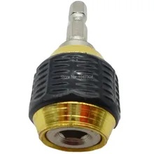 Быстрозажимной патрон держатель бит 1/" отвертка 1/4" шестигранный Быстрозажимной патрон держатель бит драйвер дрель быстрая замена