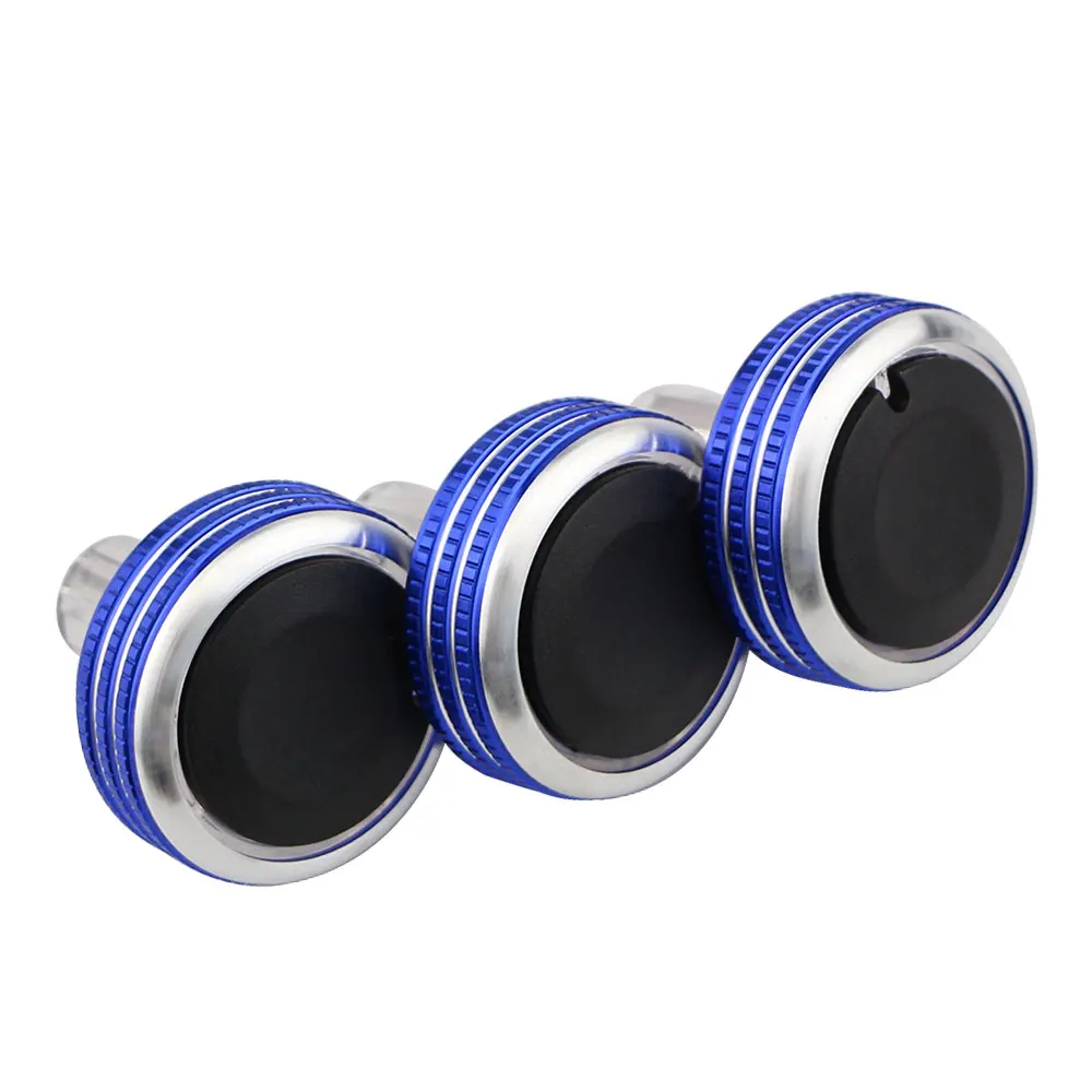 3Pcs Car AC Knob Air Conditioning Heat Control Switch Knob for Honda