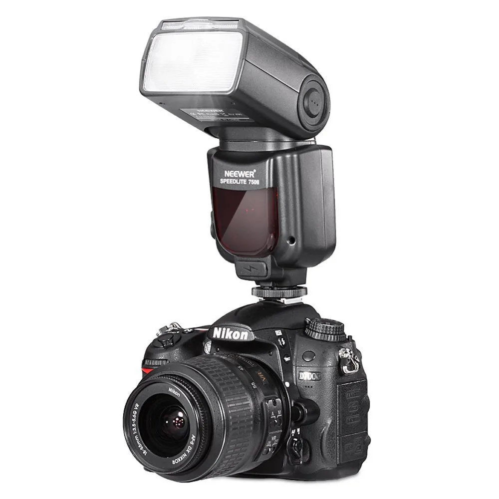 Neewer 750II ttl вспышка Speedlite с ЖК-дисплеем для Nikon D5000 D3000 D3100 D3200 P7100 D7000 D700 серии и других Nikon DSLR