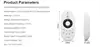 Mi Light 2.4G RF 4-Zone Wireless Remote Controller Single Color LED Dimmer for Mi-light WW/CW led bulb / Single Color led strip ► Photo 3/6