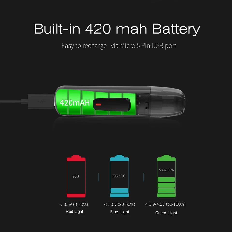 Оригинальный набор ручек Think vape Asteroid система pod 420 мАч электронная сигарета 1 5 мл