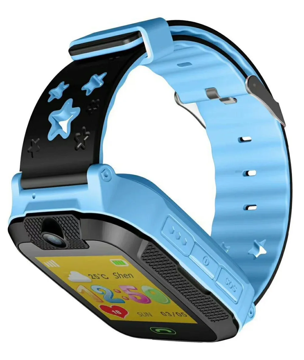 Smart Watch Q76 3G Children's Watch GPS Watch Pedometer Voice Chat Remote Monitor Smart Watch with Camera for Boys and Girls