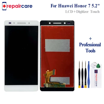 

5.2" For Huawei Honor 7 LCD Display Touch Screen Digitizer PLK-TL01 With Frame Replacement Parts for Huawei Honor 7 LCD