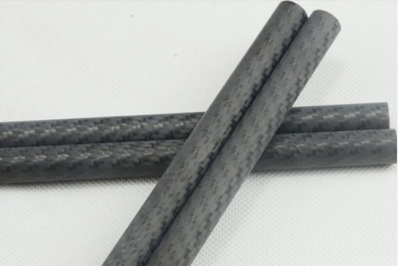 

3K Carbon Fiber Tube Diameter 25*23 mm Length from 75mm to 520mm Motor Arm Tube Tail Tube for RC Multicopter Airplane