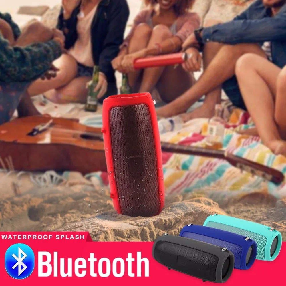 Лучший беспроводной Bluetooth динамик водонепроницаемый портативный открытый динамик для велосипеда Колонка коробка громкий динамик HIFI бас FM радио TF Mp3