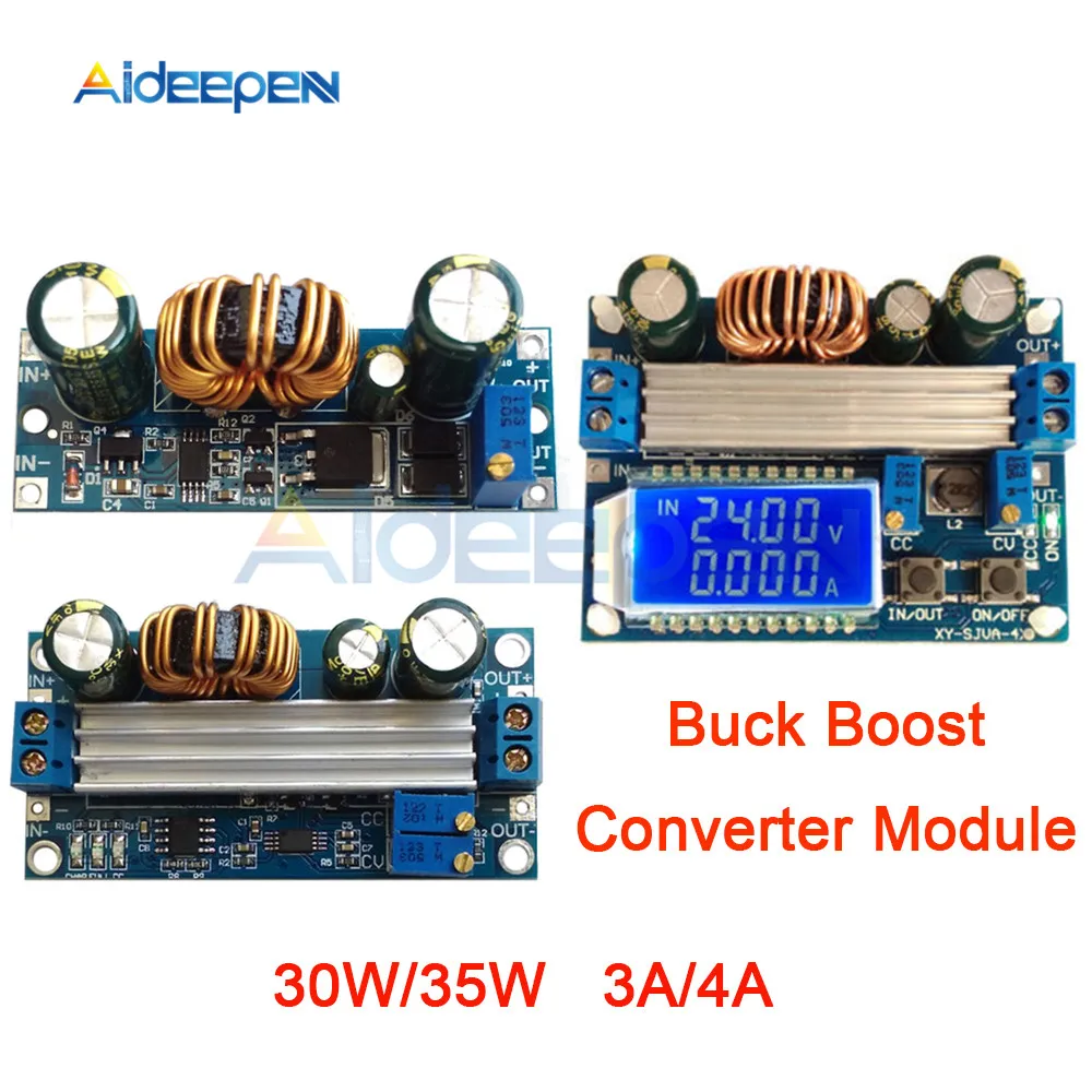 Регулируемый повышающий/понижающий модуль питания постоянного напряжения постоянного тока понижающий модуль заряда 5-30 в до 0,5-30 в