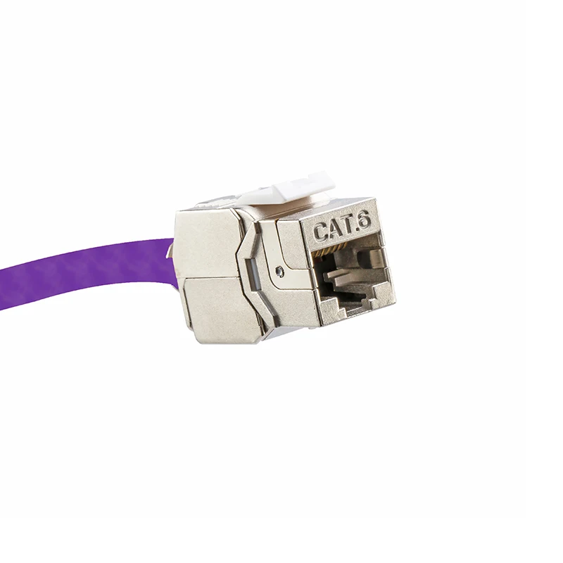 (4 шт./упак.) Сеть RJ45 CAT6 Keystone Jack полностью защищенная и в LSA Инструмент бесплатное