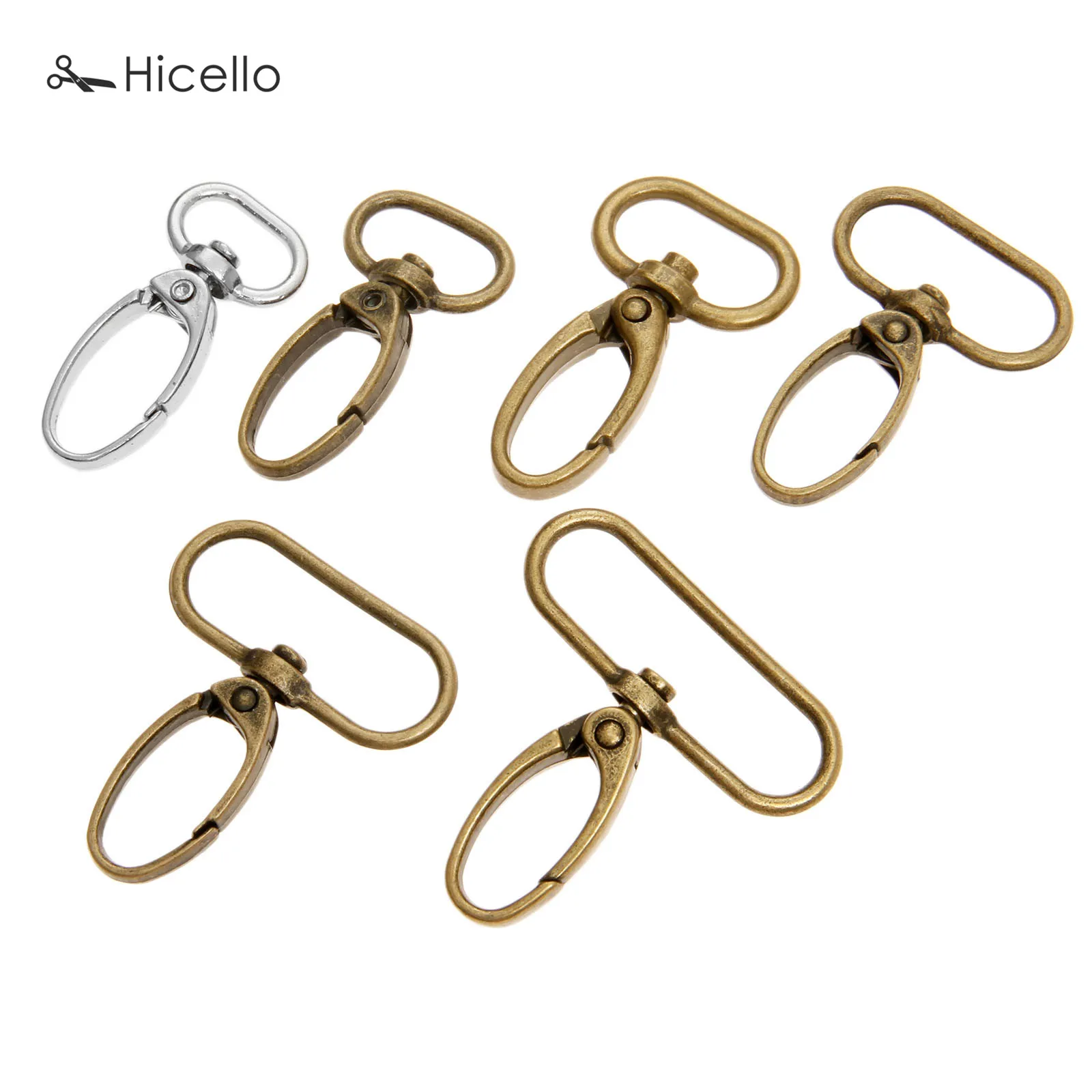 20pcs/lot Buckle Snap hooks Metal Luggage Bag hanger buckles Lobster
