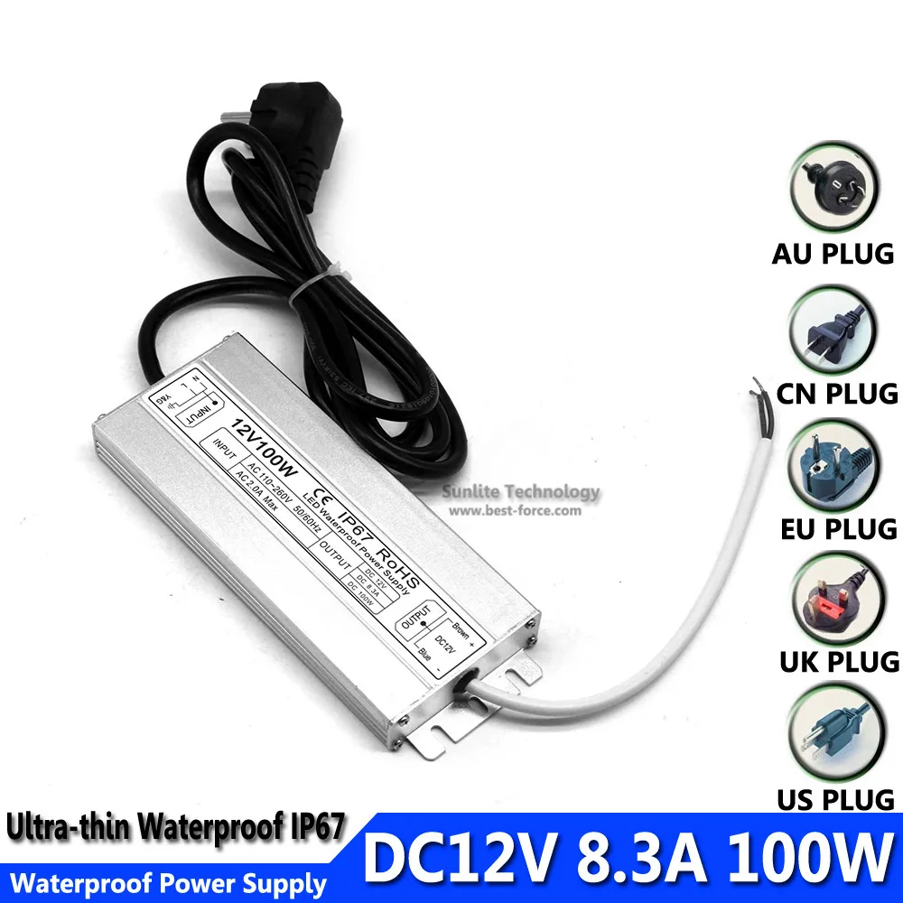 12v100w