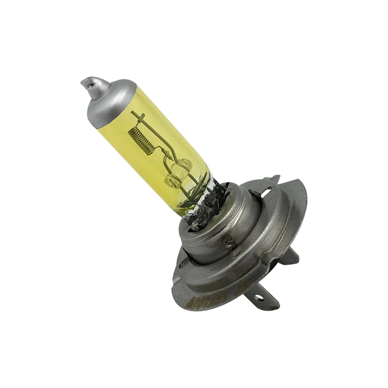 

1 Pcs H7 12V 100W PX26d Yellow Light Halogen Bulbs for Automobile Headlight Lamp Car Fog Lamp High Lumen Focus