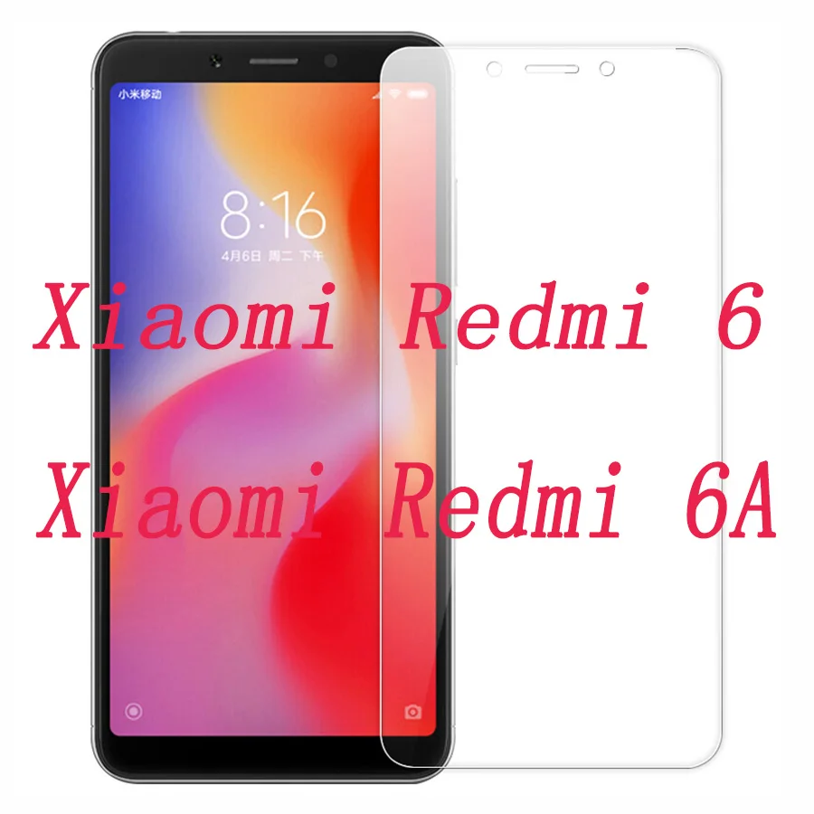 

Smartphone 9H Tempered Glass for Xiaomi Redmi 6 / 6A Redmi6 5.45" GLASS Protective Film Screen Protector cover