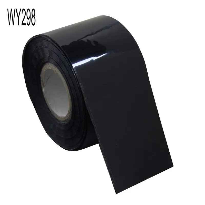 120m*4cm Black Laser Nail Polish DIY Tools Transfer Foil Tip Decorations Universe Decals Nail Art Decorations Harajuku WY298