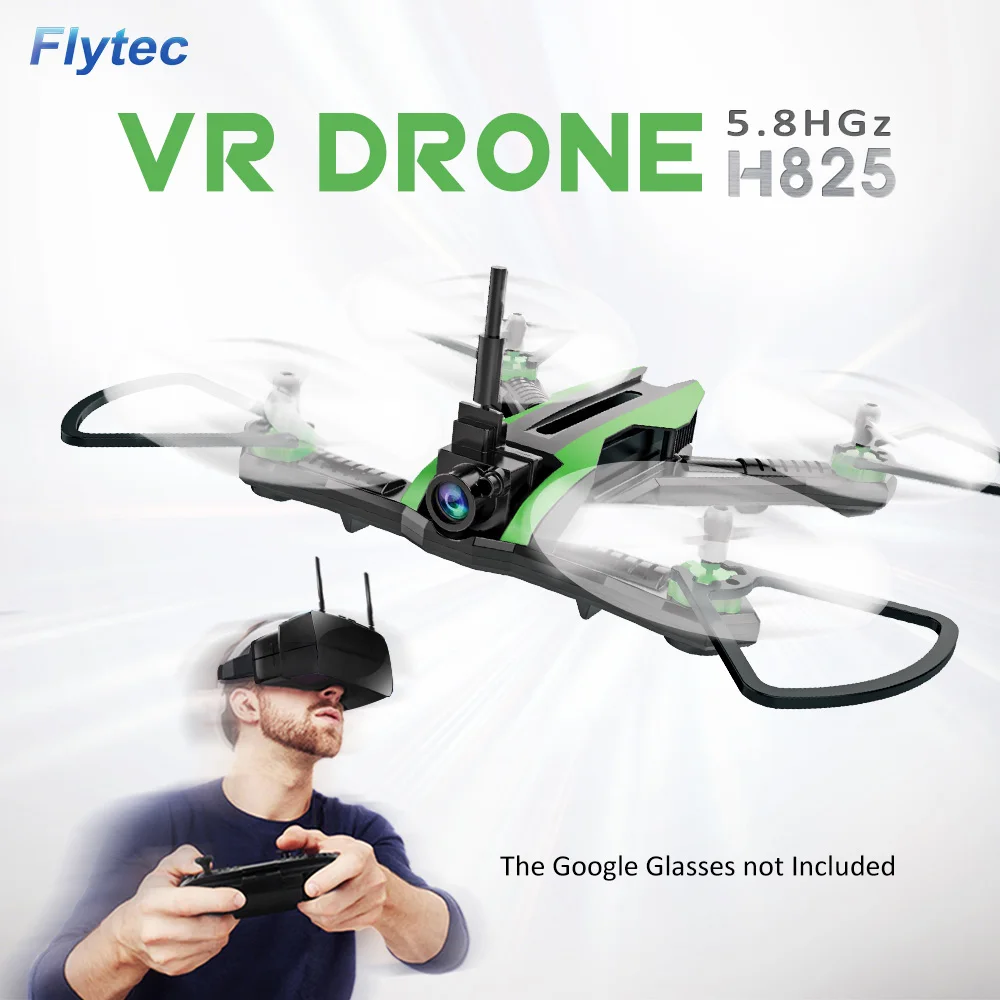 Flytec H825 5,8 ГГц FPV 0.3MP Широкий формат Камера Drone RC вертолет 6-осевой гироскоп 3D флип пенопластовая панель из ЭВА гоночный Дрон Квадрокоптер