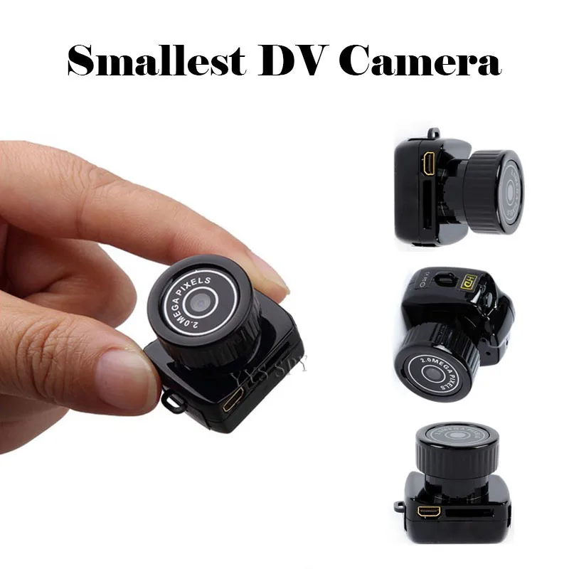 Ceder el paso Visión general Punto 2019 New Y2000 Mini Camera Gizli Kamera Camcorder Micro Dvr Camaras Espia  Portable Webcam Video Voice Recorder Small Pocket Cam - Mini Camcorders -  AliExpress