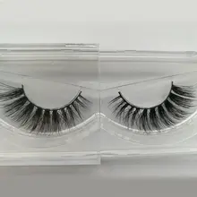 New 3D eyelashes Long Thick Dramatic Looking Handmade Mink Fur False Eyelashes For Makeup 1 Pair Pack