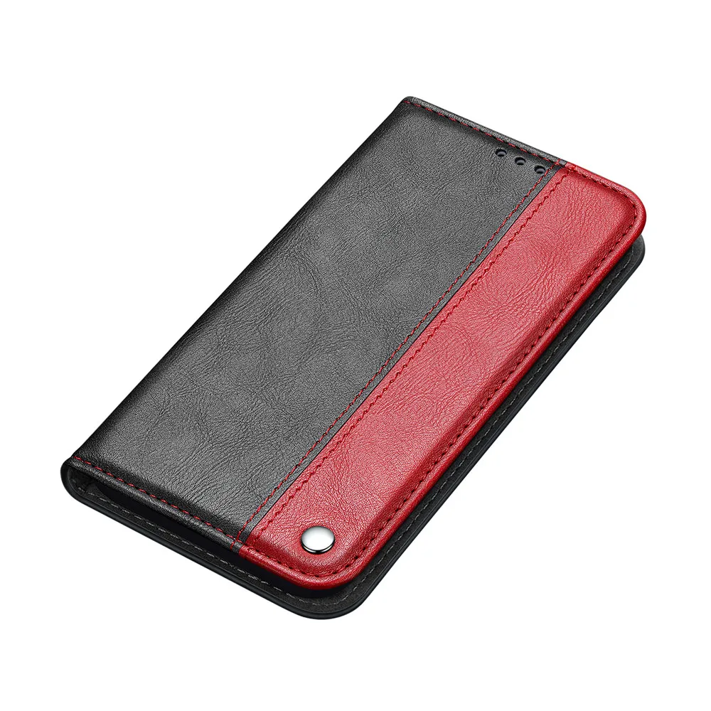 Luxury PU Leather Wallet Cover Case For iPhone 11 Pro X XS Max XR 8 Plus 7 6 6S 5 5S SE Flip Book Business iPhone11 Coque Funda Capa Retro Magnetic Phone Case