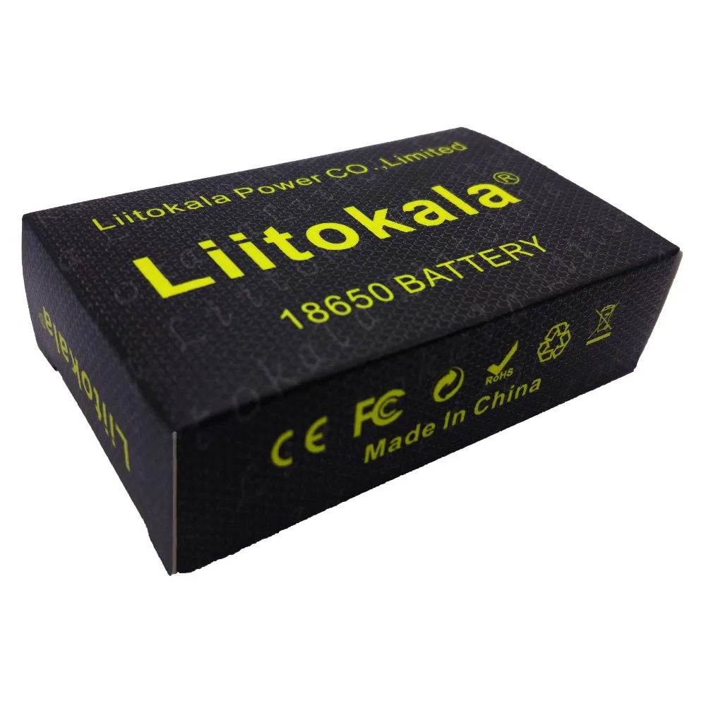 2 шт HK LiitoKala Lii-34A 3,7 в 18650 3400 мАч батарея для NCR18650B 34B аккумуляторная батарея для фонарика/фонарей/ламп