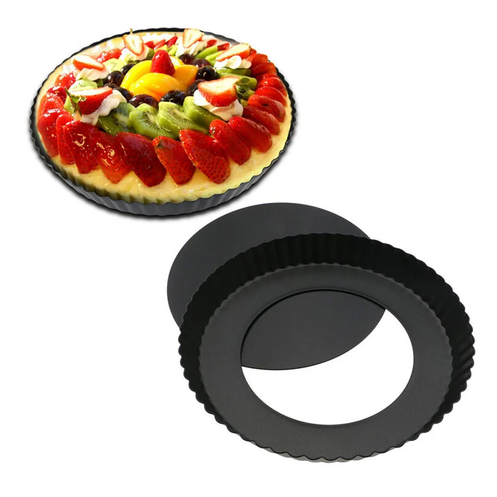 

8.8 Inches Non-Stick Removable Loose Bottom Quiche Tart Pan kichen accessories kichen tools