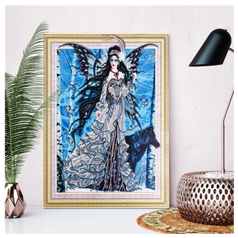 

5D DIY Diamond Painting Cartoon Character Animal Pattern Special Shape Diamond Cross Stitch Crystal Round Diamond Mosaic Home De