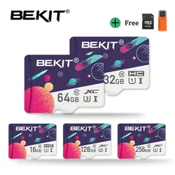 BekitNewest micro sd карта 8 ГБ 16 ГБ 32 ГБ 64 Гб 128 ГБ 256 ГБ SDXC SDHC класс 10 micro sd флеш-карта памяти карта для камеры смартфона