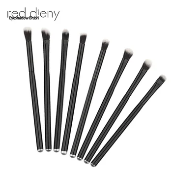 

8PCS/set Eyeshadow Eyeliner Eyebrow Makeup Brushes Set Pro Eye Shadow Eye Brow Brushing Brushes Wood Handle Brush Makeup Tools