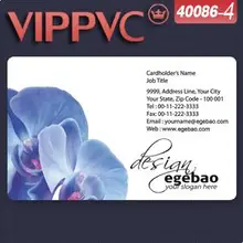 A40086-4 размер кредитной карты Печатный Матовый ПВХ карты