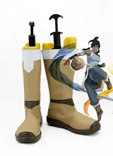 Avatar The Legend of Korra Cosplay Shoes Boots For Hallowen Christmas Women Men