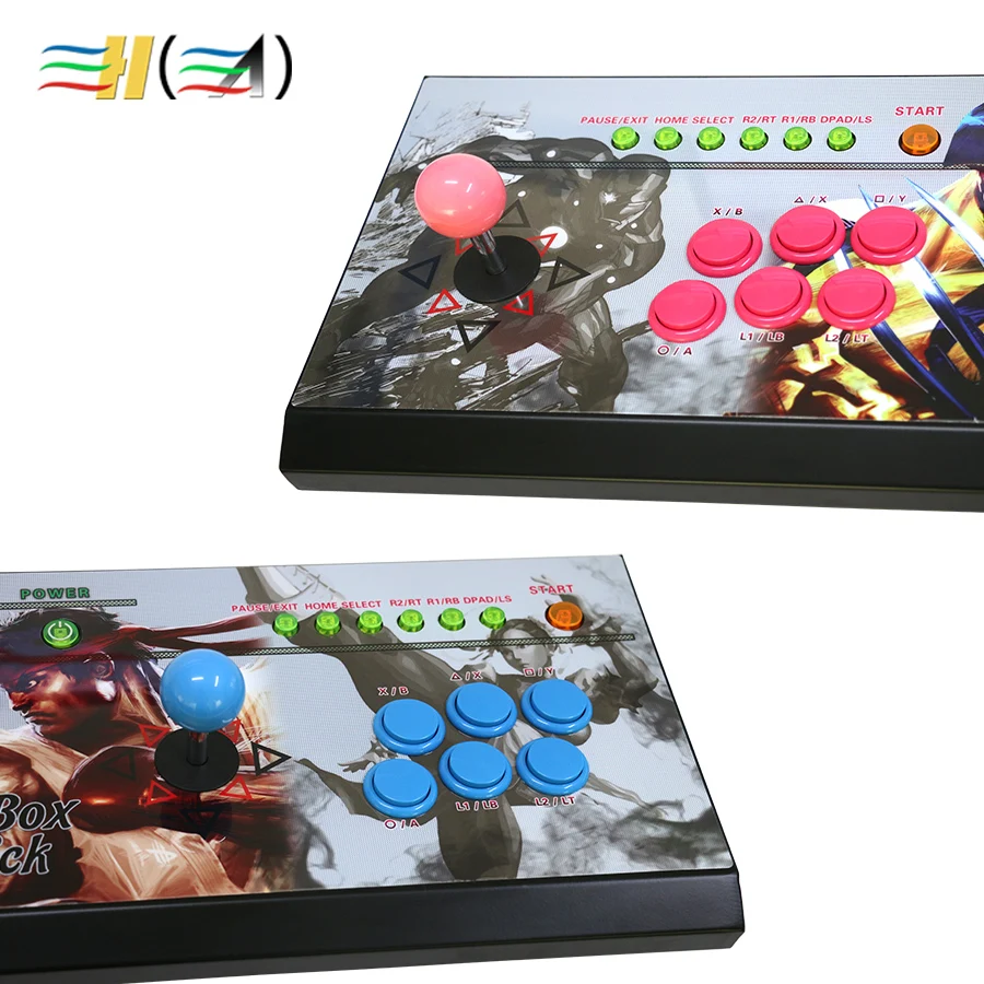 Pandora Box 6 1300 in 1 arcade console can add 3000 games 2 players led button usb joystick for pc ps3 amusements game machines Pandora Box 6 1300 in 1 arcade console can add 3000 games 2 players led button usb joystick for pc ps3 amusements game machines