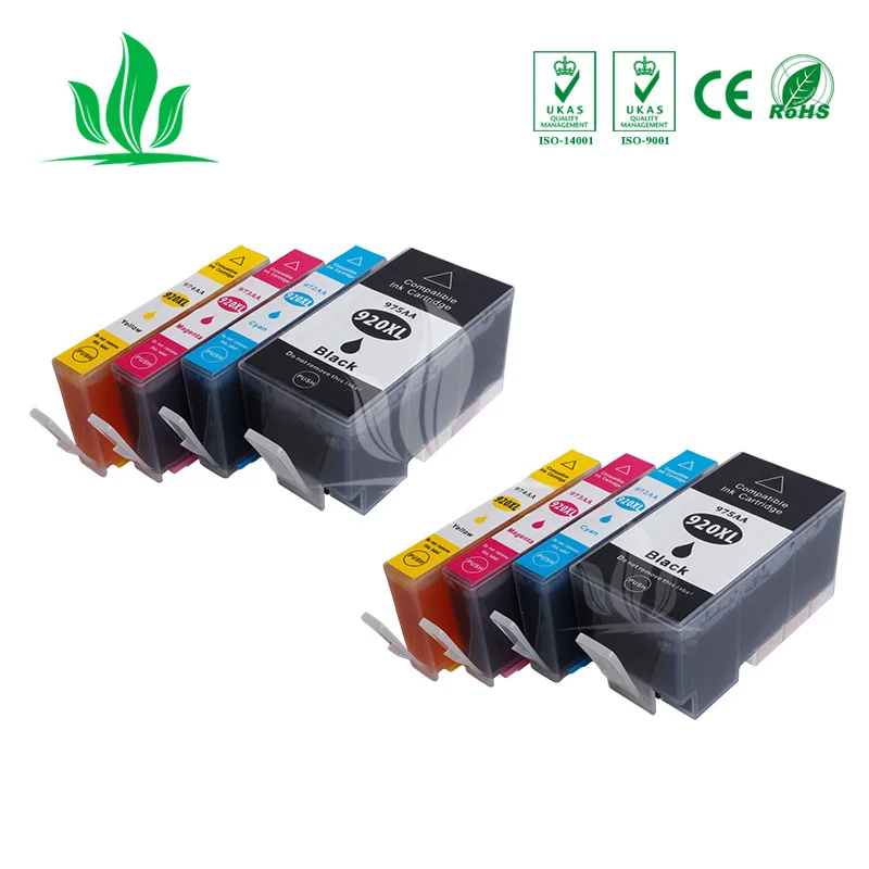 8 шт. 920XL чернильный картридж совместимый для HP920 920xl officejet 6000/6500/6500A/7000/7500/7500A