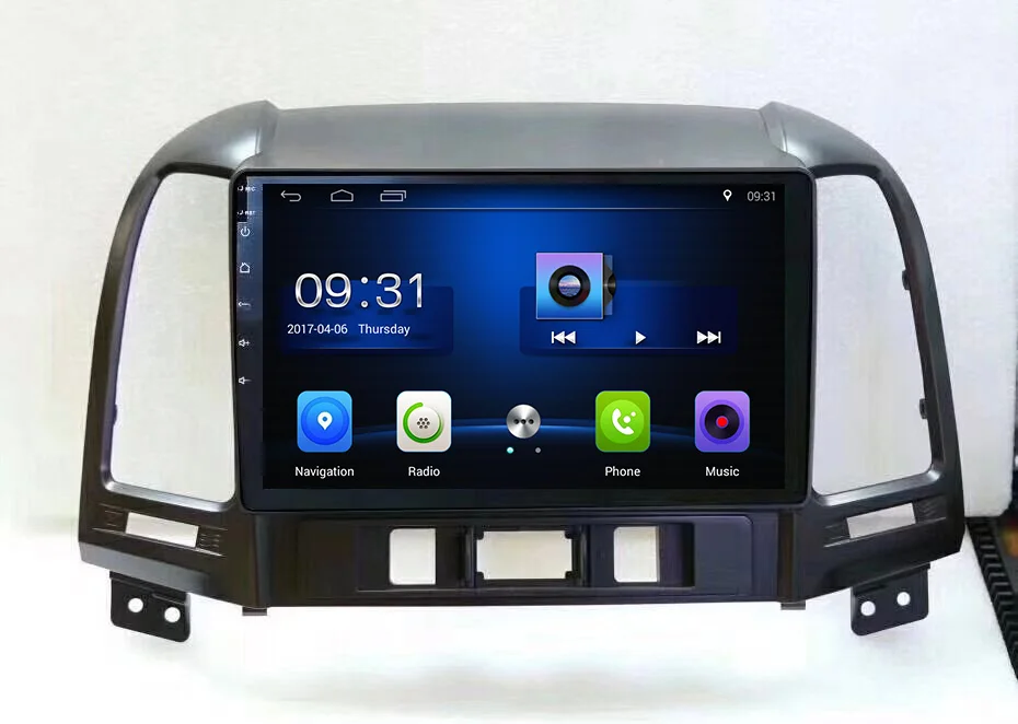 Flash Deal Nedehe 9 inch 2G+32G Android 8.1 car dvd gps navigation for HYUNDAI SANTA FE santafe 2006 2007 2008 2010 2011 car radio stereo 0