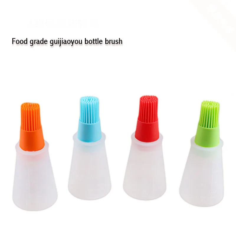 

Baking Tool High Temperature Flat Bottom Oil Bottle Brush Environmental Protection Oil Bottle Brush Flat Bottom Barbecue Oil Bot