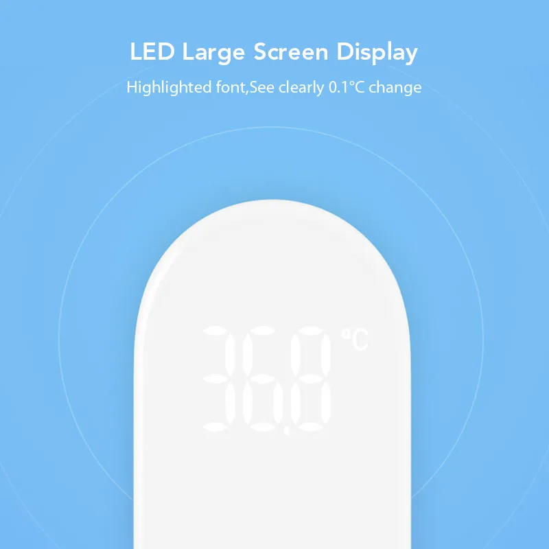 Xiaomi Mijia Смарт iHealth термометр светодиодный Бесконтактный цифровой инфракрасный