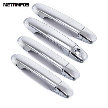 

For Toyota Camry 2012 2013 2014 ABS Chrome Door Handle Catch Cap Protection Cover Trim Sticker Exterior Accessories Car Styling
