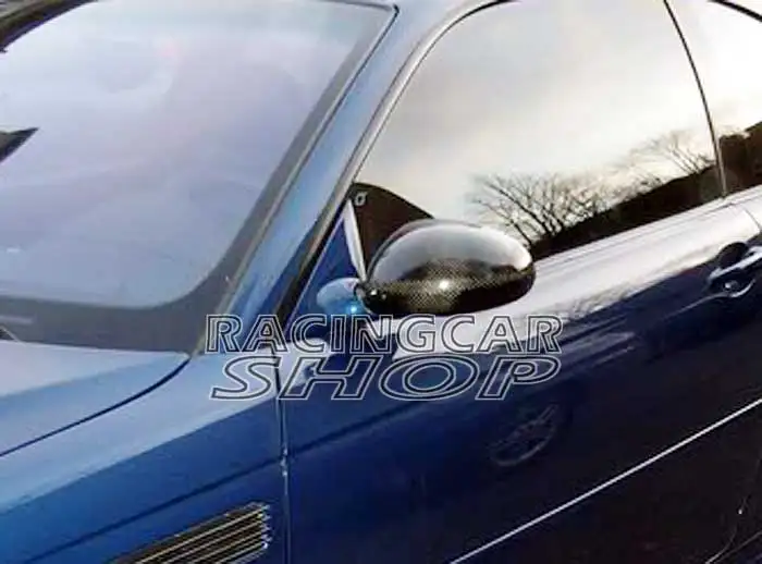 REAL CARBON FIBER MIRROR COVER TRIM 1pair for 2000-2006 BMW E46 M3