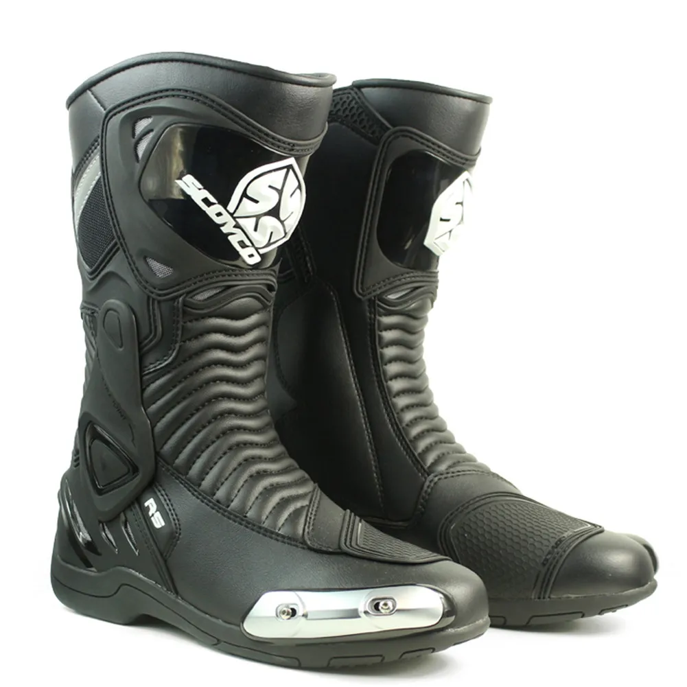 Botas de motociclista de SCOYCO, motos, Motocross, hombres, Botas de carreras