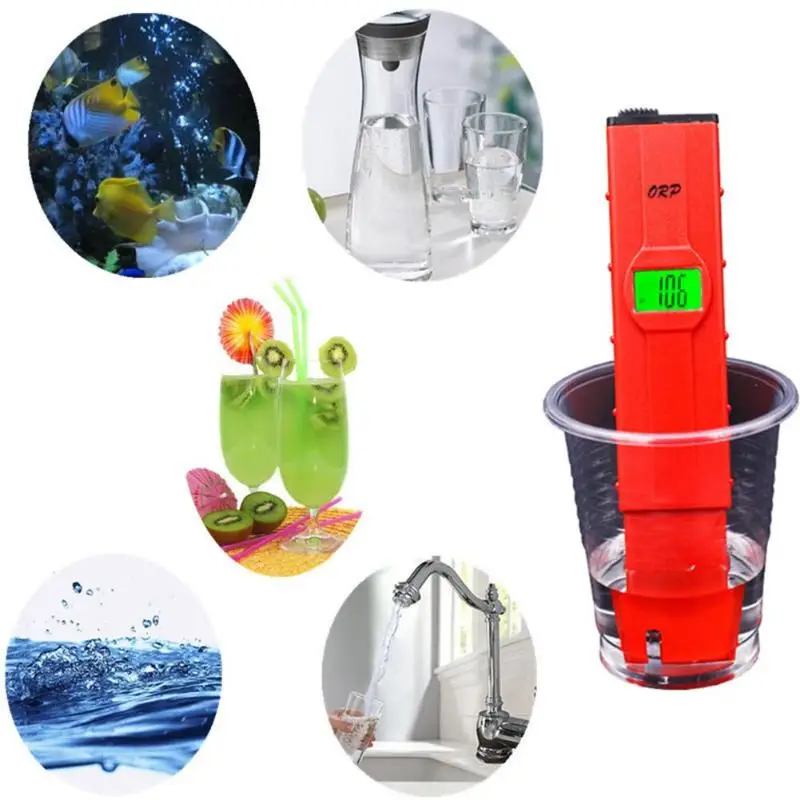 

Digital ORP Meter -1999~1999mg/LmV Water Quality Analyzer Oxidation Reduction Potential Industry Experiment Analyzer Portable