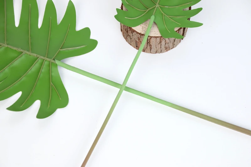 JAROWN Artificial Real Touch Spring Rain Leaf Simulation Plant Wall Plastic Flower DIY Nordic Style Home Decor Wedding Decor (3)
