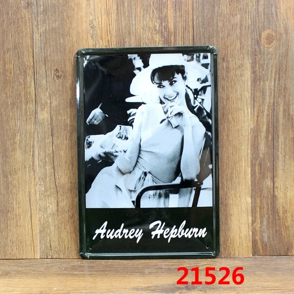 Vintage Retro Antique Metal Art Poster Tin Signs Home Club Bar Cafe Euramerican Wall Decoration