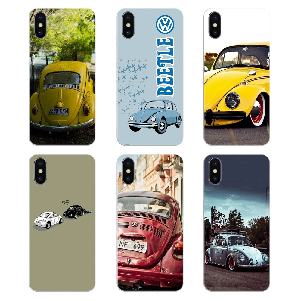 

For iPhone XS Max XR X 4 4S 5 5S 5C SE 6 6S 7 8 Plus Samsung Galaxy J1 J3 J5 J7 A3 A5 Soft Case car VW Classic Volkswagen Beetle