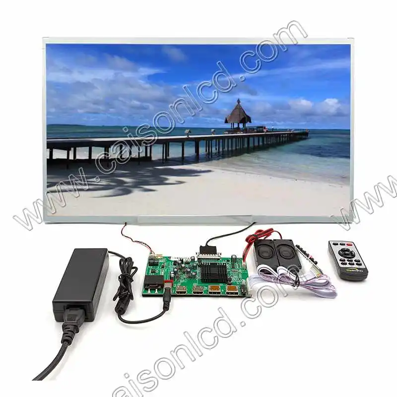 

2HDMI+VGA+DP+Audio 4K board support 23.8 inch lcd module with 3840*2160