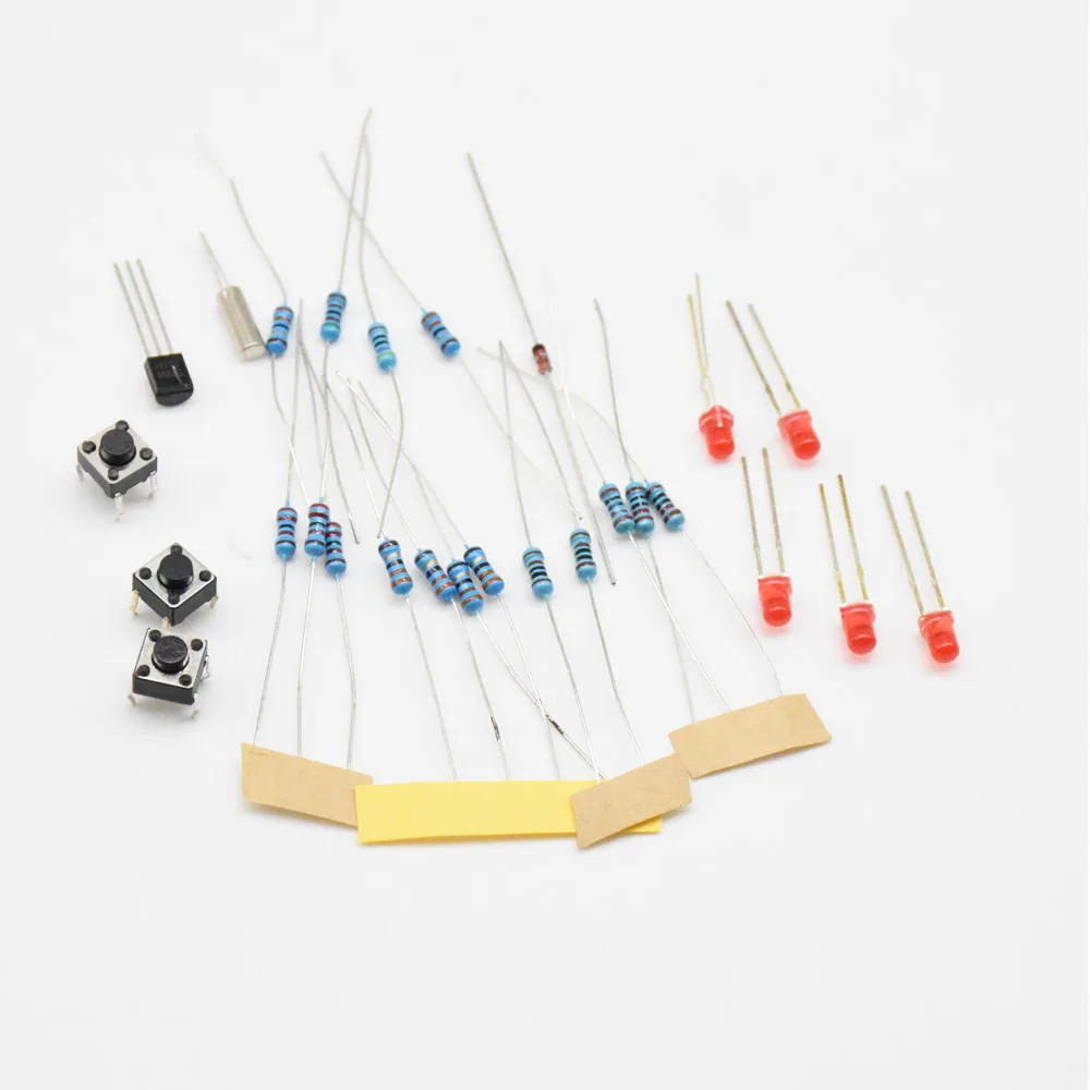 CNIKESIN DIY Kit DS1302 шесть цифровой набор часов электронные часы 6 светодиодный комплект