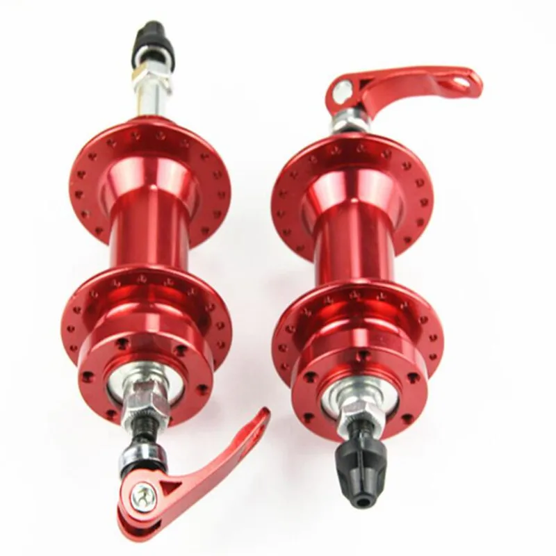 Q872 الألومنيوم سبائك الروتاري طبل الزهرة 32/36 ثقب 5/6/7/8 سرعة الطيران العالمي فرامل قرصية مع الإفراج السريع دراجة محاور مراكز المحاور