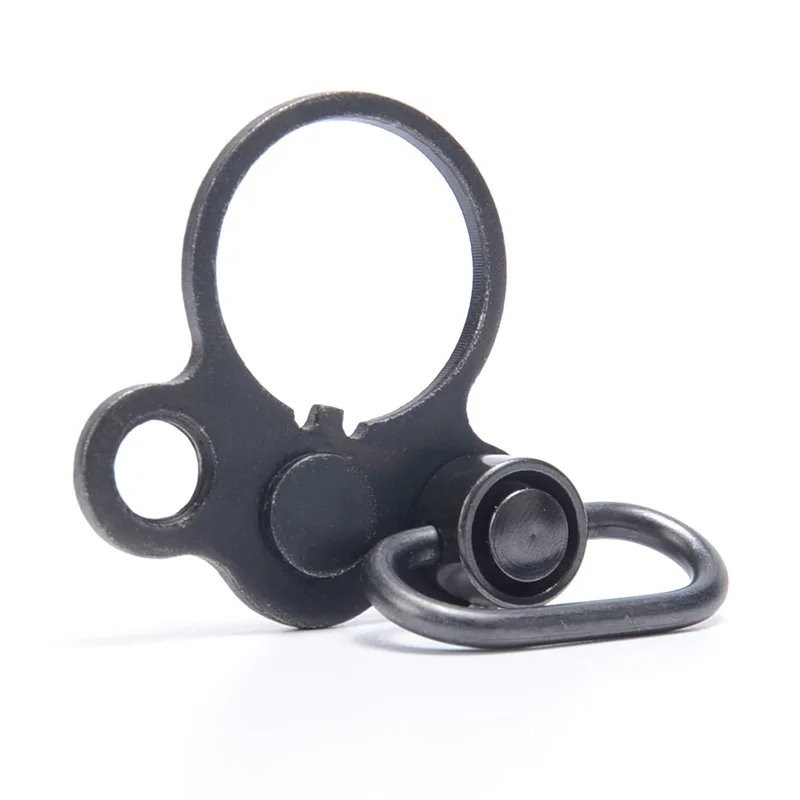 

AR 15 M4/16 Gun Sling End Plate Dual Side Amphibious Sling Mount Adapter W/QD Sling Swivel