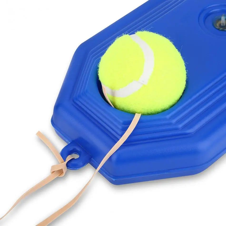 Теннисный инструмент для тренировок теннисный мяч самообучающийся одиночный тренировочный мяч теннисный тренажер плинтус спарринг устройство