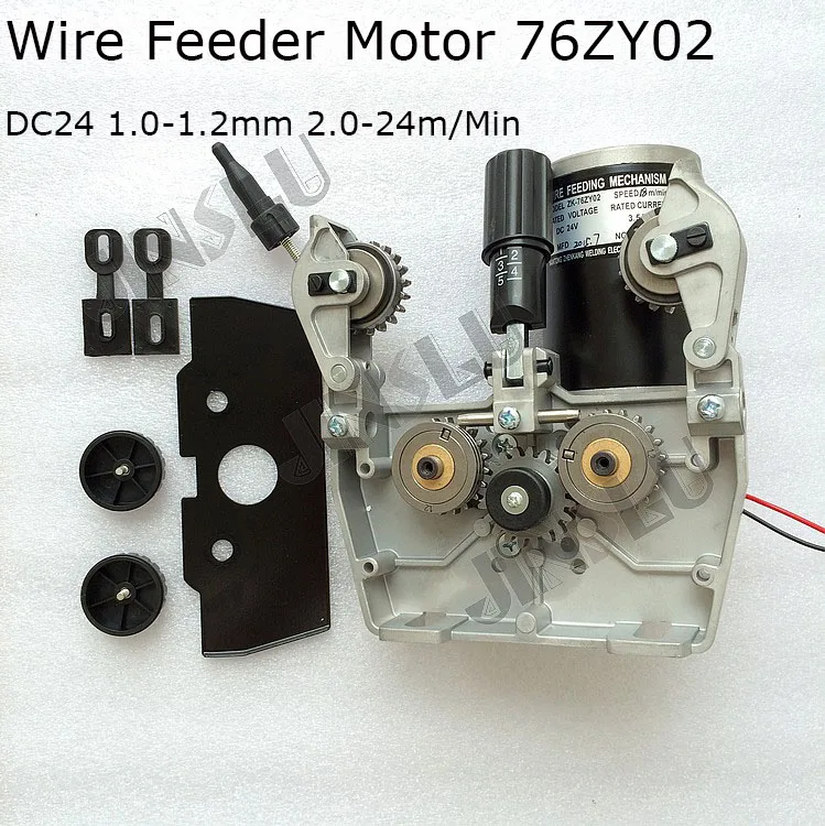 

MIG MAG Welding Machine Welder Wire Feeder Motor 76ZY02 DC24 1.0-1.2mm 2.0-24m/Min 1PK