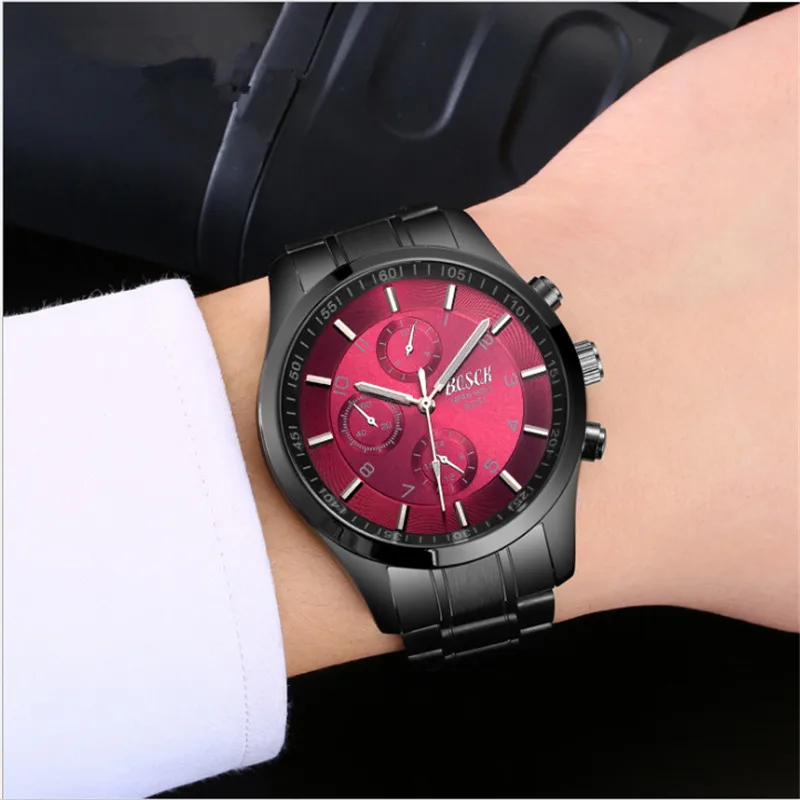 Men's mechanical watch male watch automatic middle school water - proof night - light trend hollow sports wrist watch. night watch