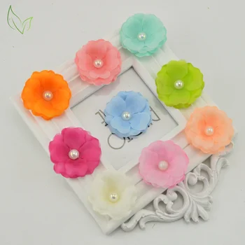 

10 pcs 5 cm Silk fake flower Cherry artificial flowers cheap for home wedding party decoration gift scrapbooking diy needlework