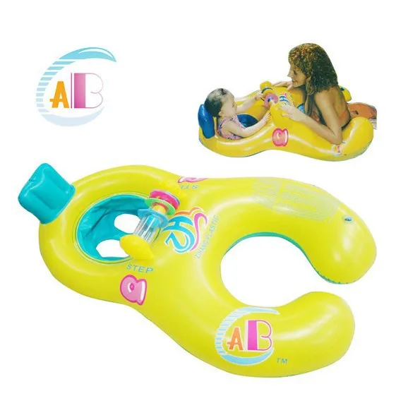 1PC High Quality 3 Colors Baby Swimming Ring & Mother And Child Swimming Circle Double Swimming