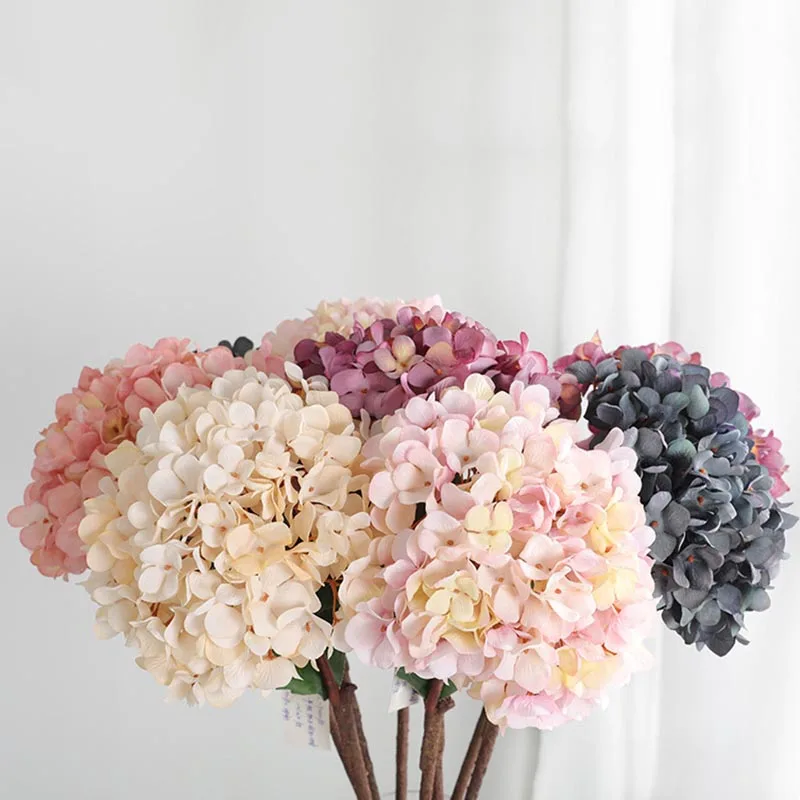 

Artificial Hydrangea Decorative Floral Bouquet for Wedding Party Home Decor